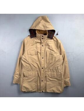 Pendleton Pen West Vintage Tan Beige Thinsulate Jacket Coat Made In USA Size L